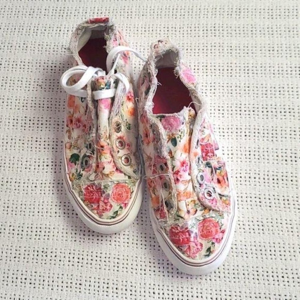 BLOWFISH MALIBU KIDS Sz. 6 Colorful Floral Sneakers